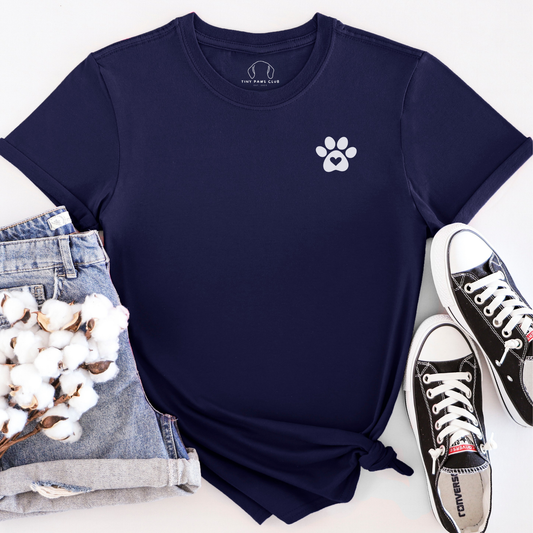 Paw Heart borst T-shirt