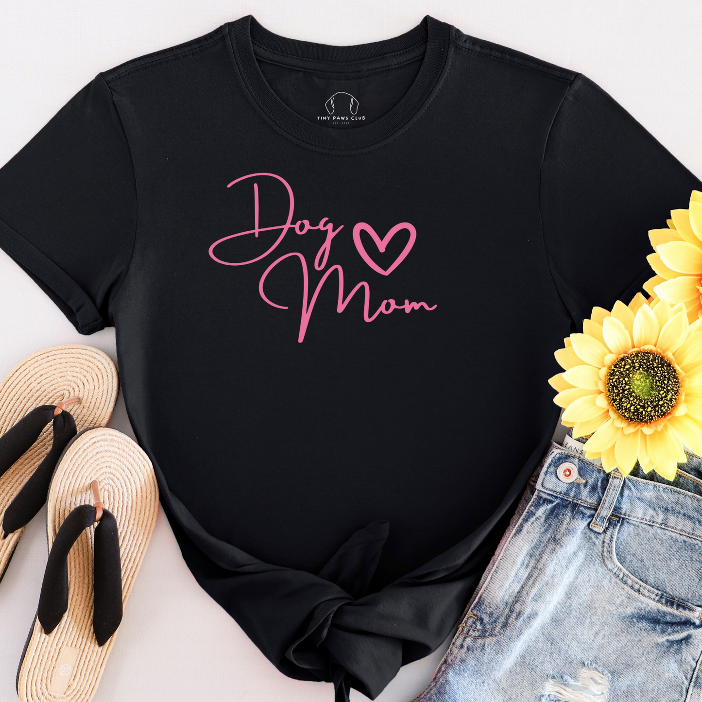 Dog mom pink T-Shirt
