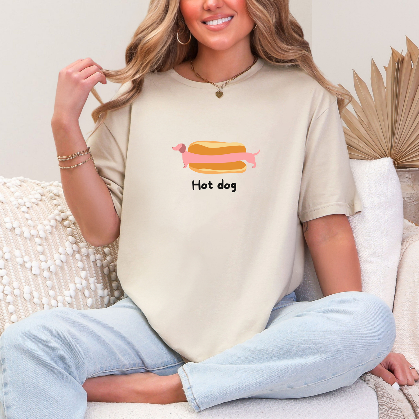 Funny Hot Dog Unisex T-Shirt