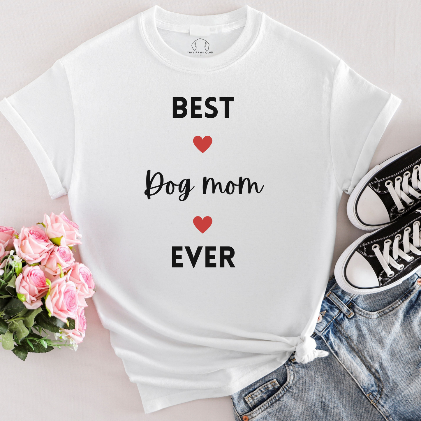 Beste hondenmoeder ooit T-shirt