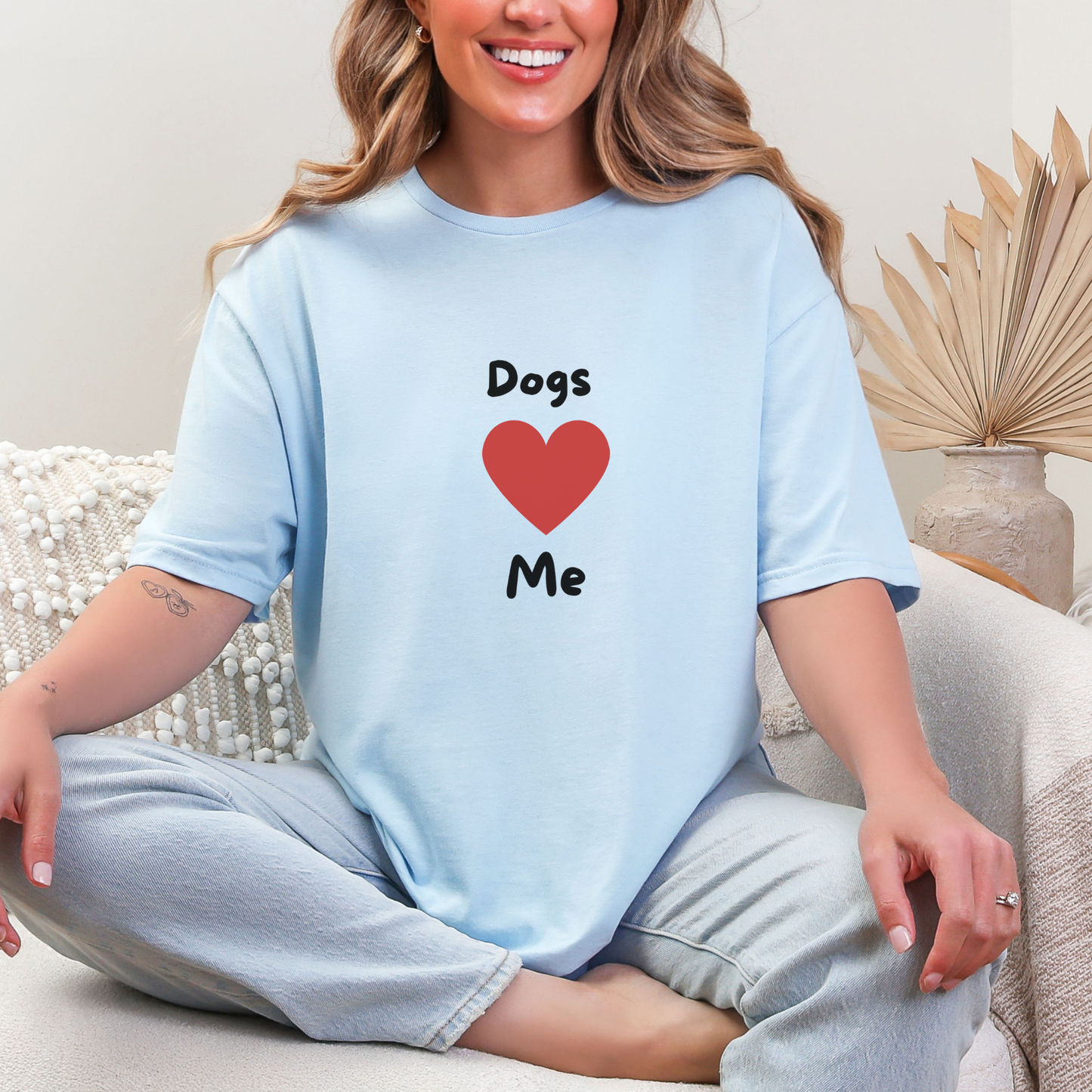 Honden houden van mij T-shirt