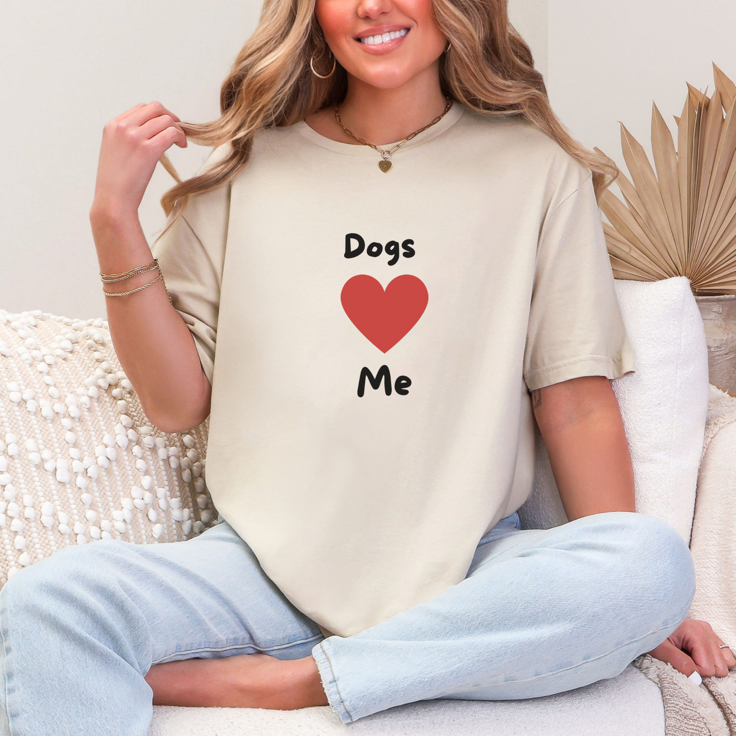 Honden houden van mij T-shirt
