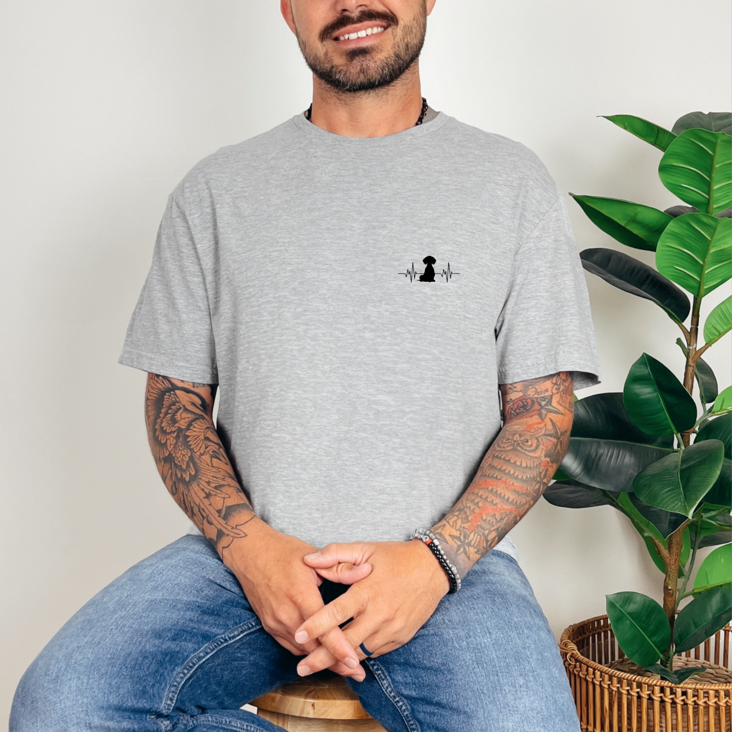 Altijd in mijn hart borst T-shirt