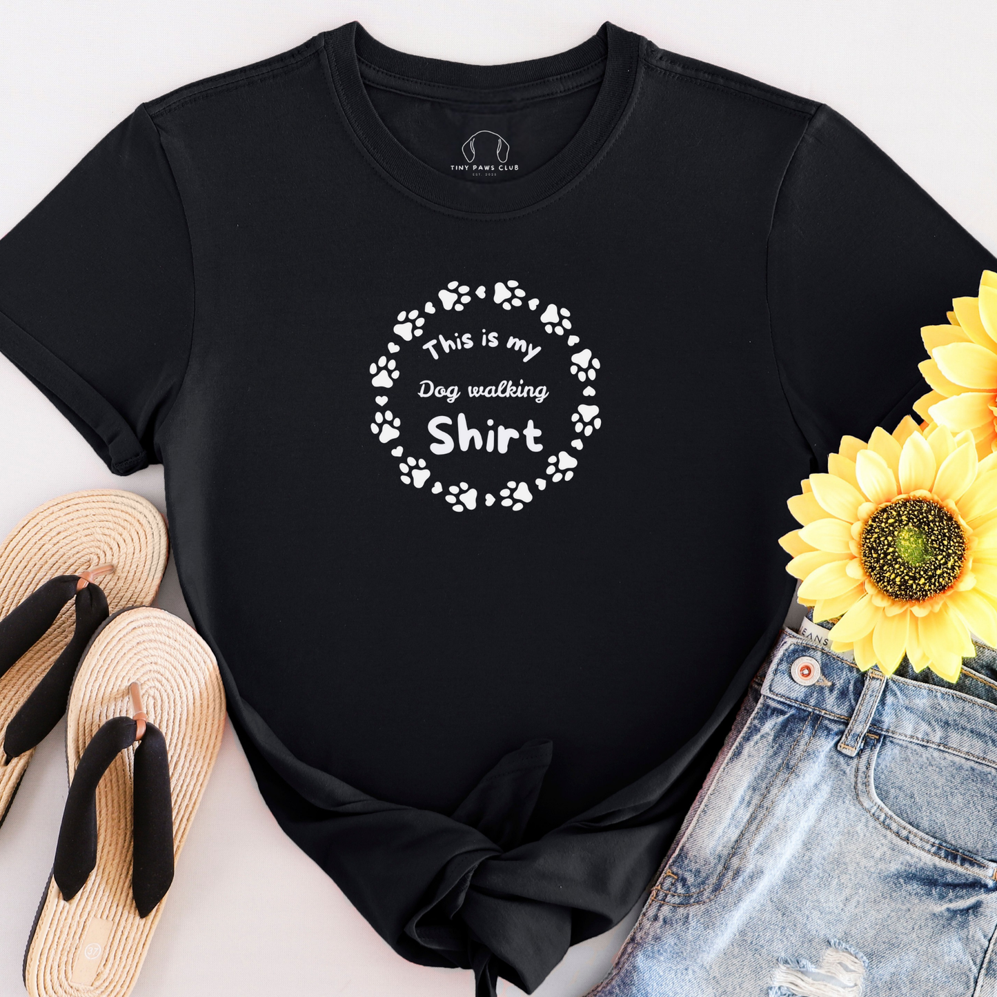 T-shirt pour promener son chien