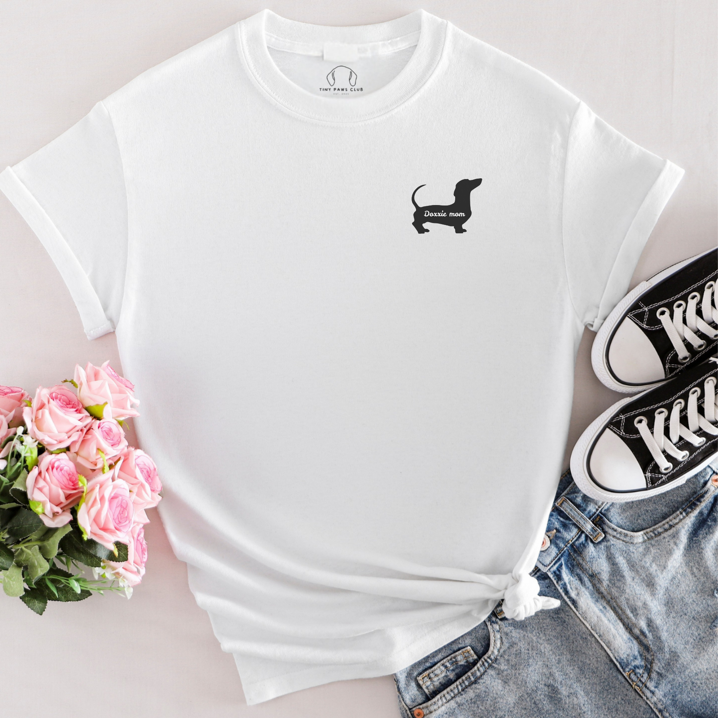 T-shirt Doxxie avec le logo de la maman