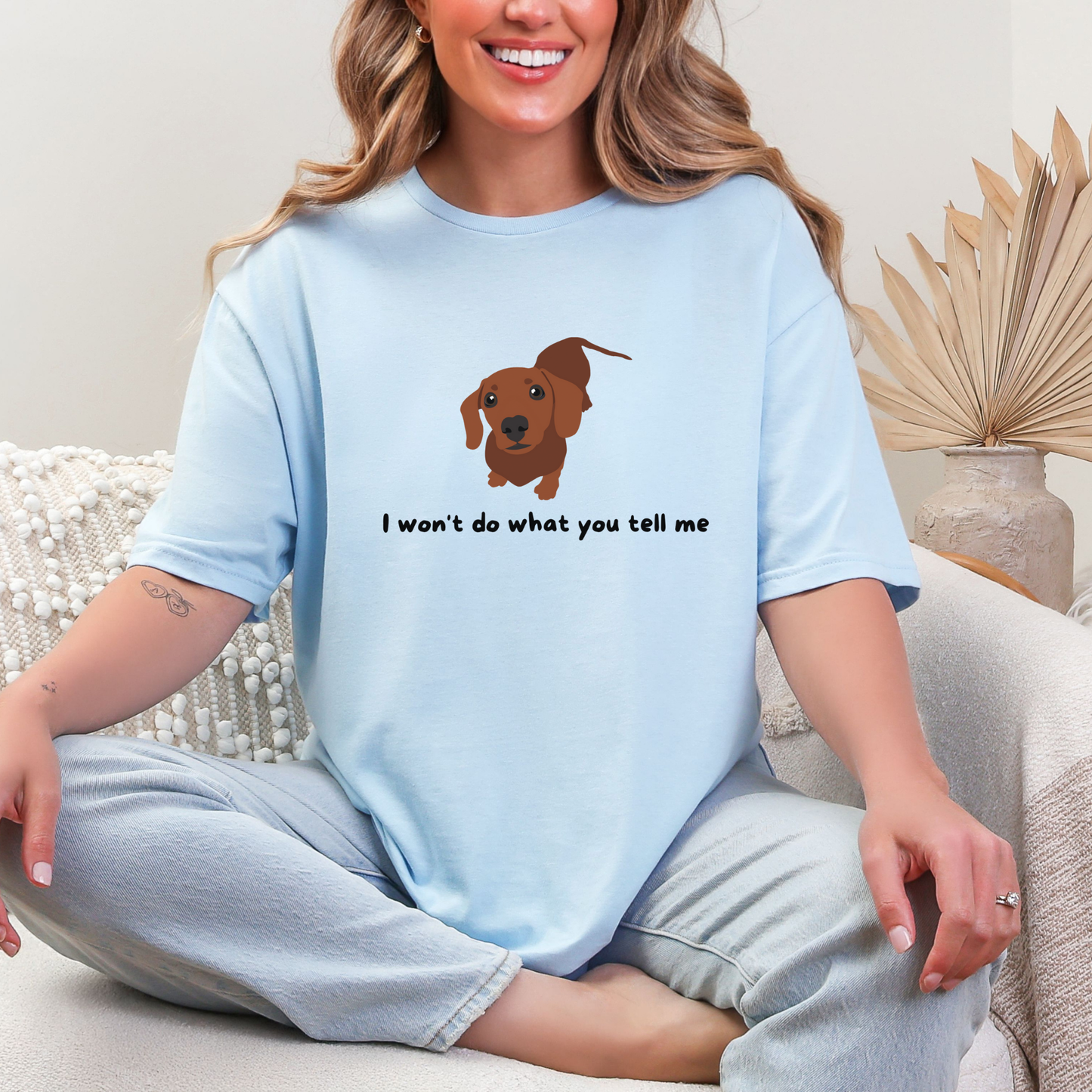 Ik zal niet doen wat je me zegt T-shirt