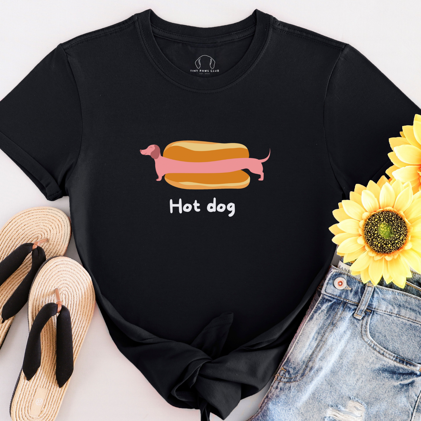 Funny Hot Dog Unisex T-Shirt