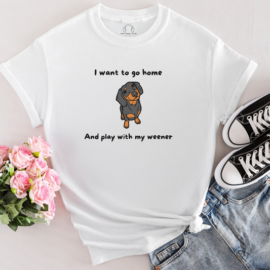 T-shirt Je veux rentrer à la maison