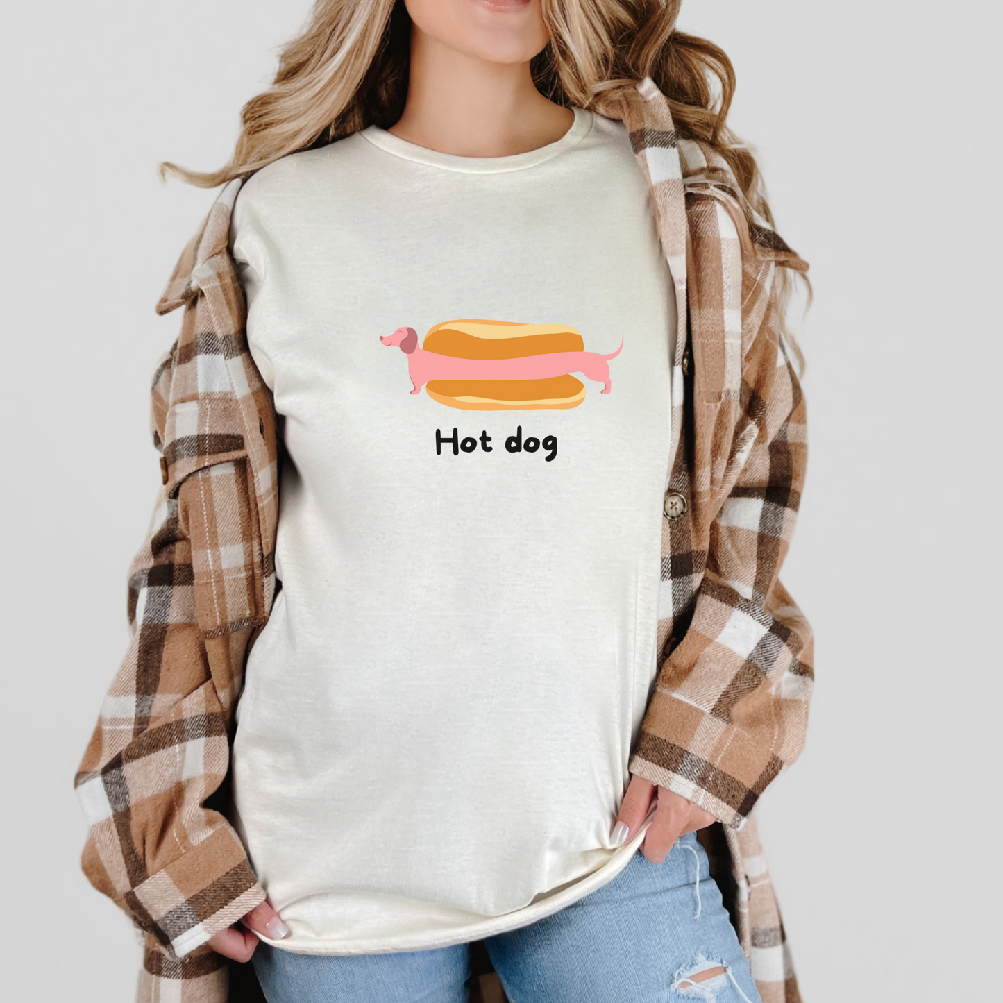 Funny Hot Dog Unisex T-Shirt