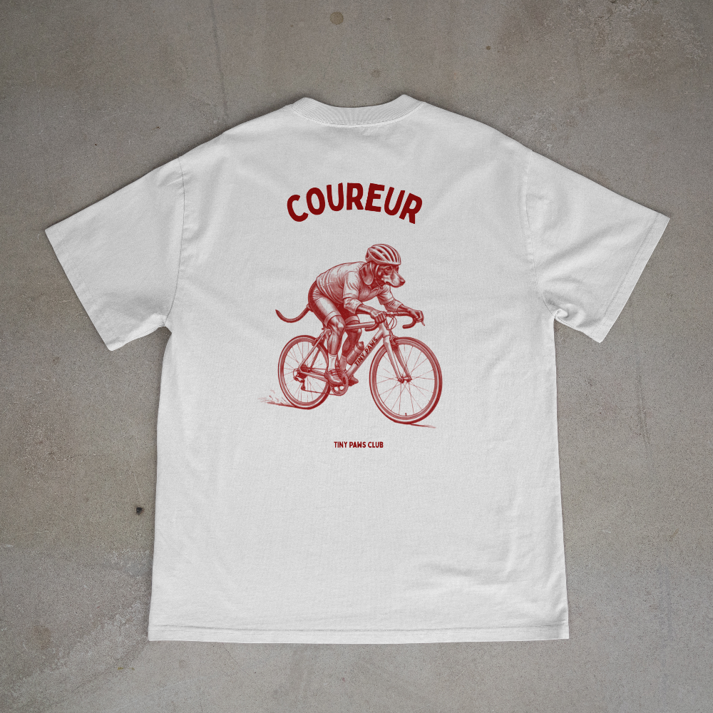 Coureur - Bordeaux - dachshund T-shirt