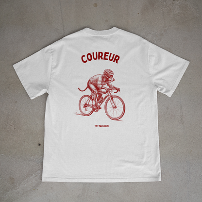 Coureur - Bordeaux - dachshund T-shirt