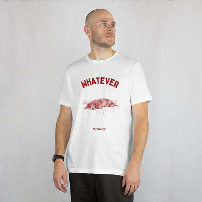Whatever - Front print bordeaux - dachshund T-shirt