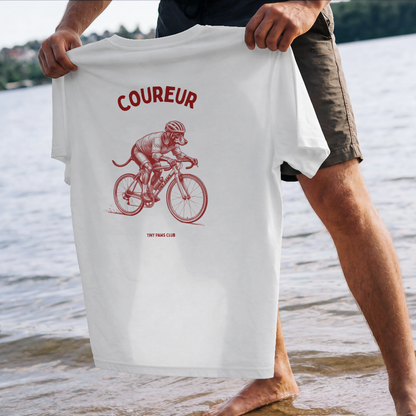 Coureur - Bordeaux - dachshund T-shirt