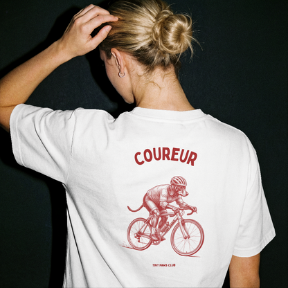 Coureur - Bordeaux - dachshund T-shirt