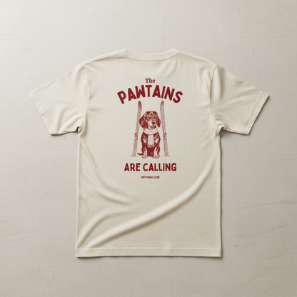 Pawtains are calling - bordeaux - dachshund T-shirt