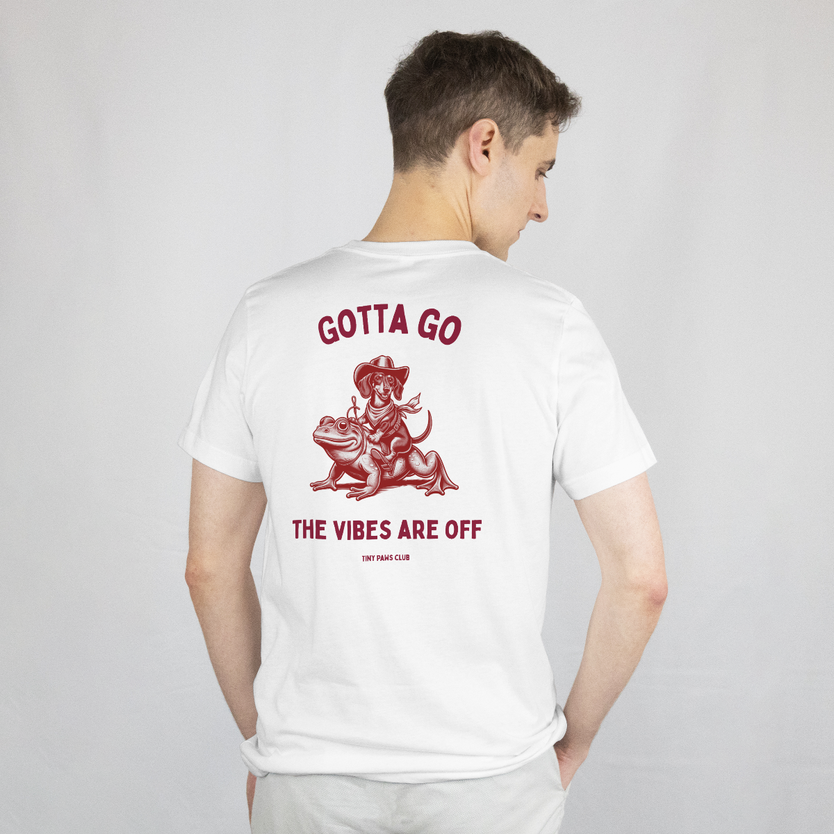 Gotta go - bordeaux - dachshund T-shirt