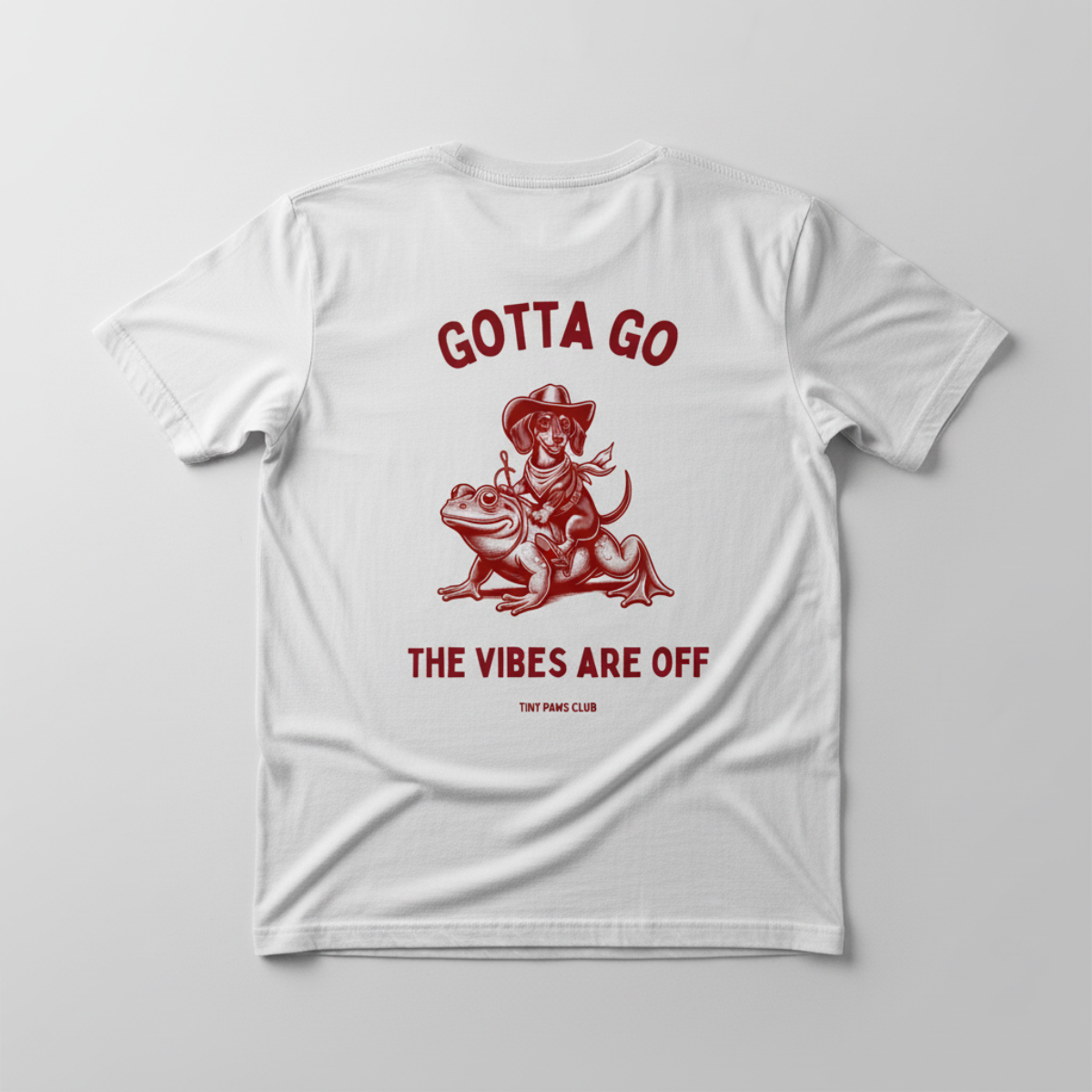 Gotta go - bordeaux - dachshund T-shirt