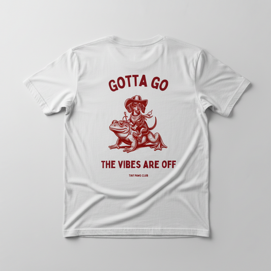 Gotta go - bordeaux - dachshund T-shirt