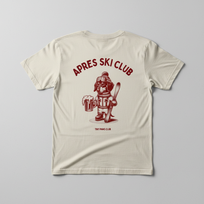 Apres ski club - bordeaux - dachshund T-shirt